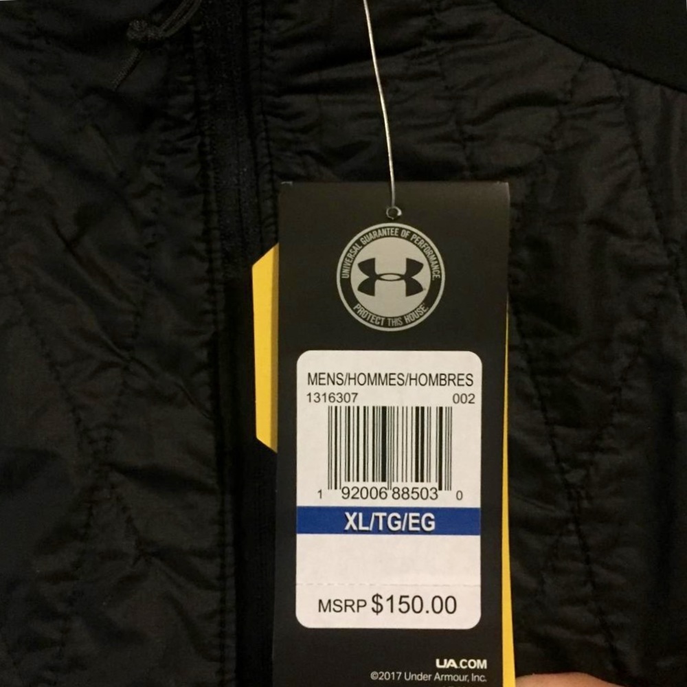 *sold* Under Armour ColdGear Men's fitted jacket - Picture 7 of 7